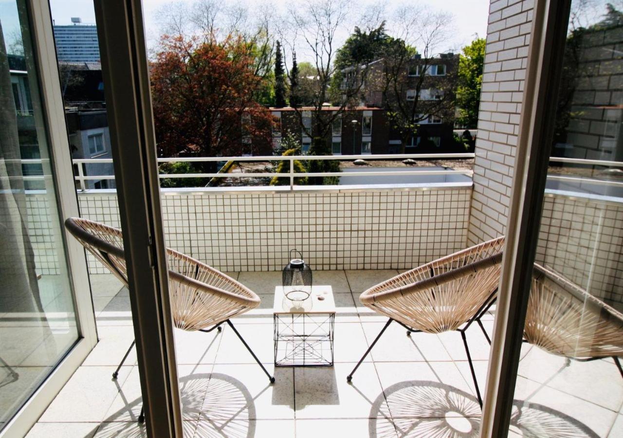 Apartment Mit Balkon - Netflix - Nahe Messe Duesseldorf クレーフェルト エクステリア 写真